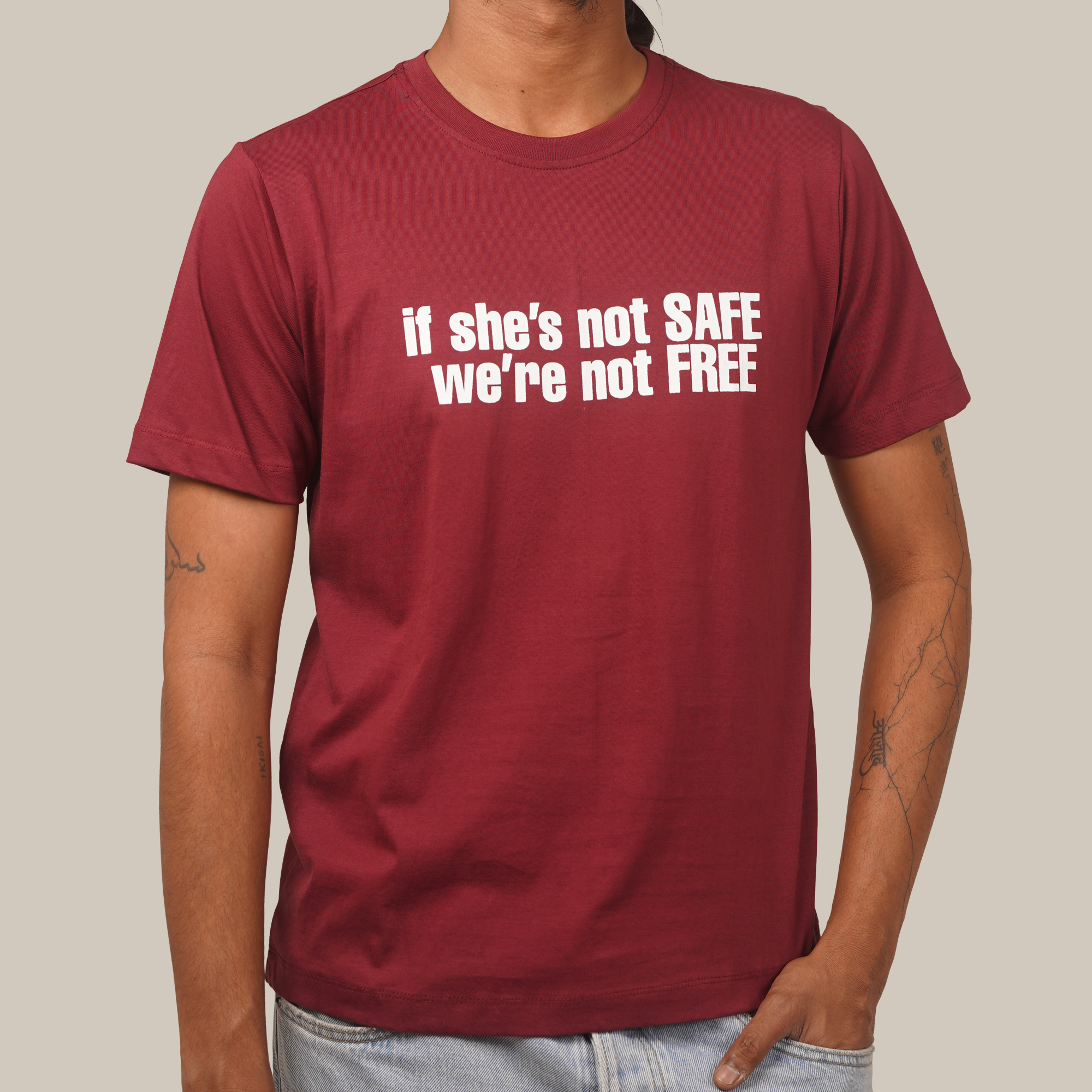 SAFE/FREE TEE